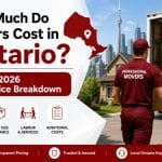 How Much Do Movers Cost in Ontario? A 2026 Price Breakdown